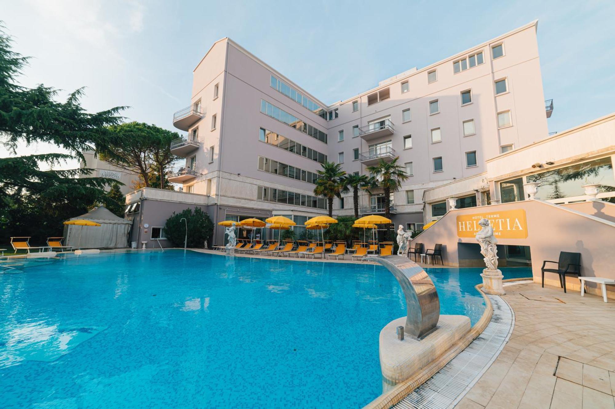 אבנו טרמה Hotel Terme Helvetia מראה חיצוני תמונה