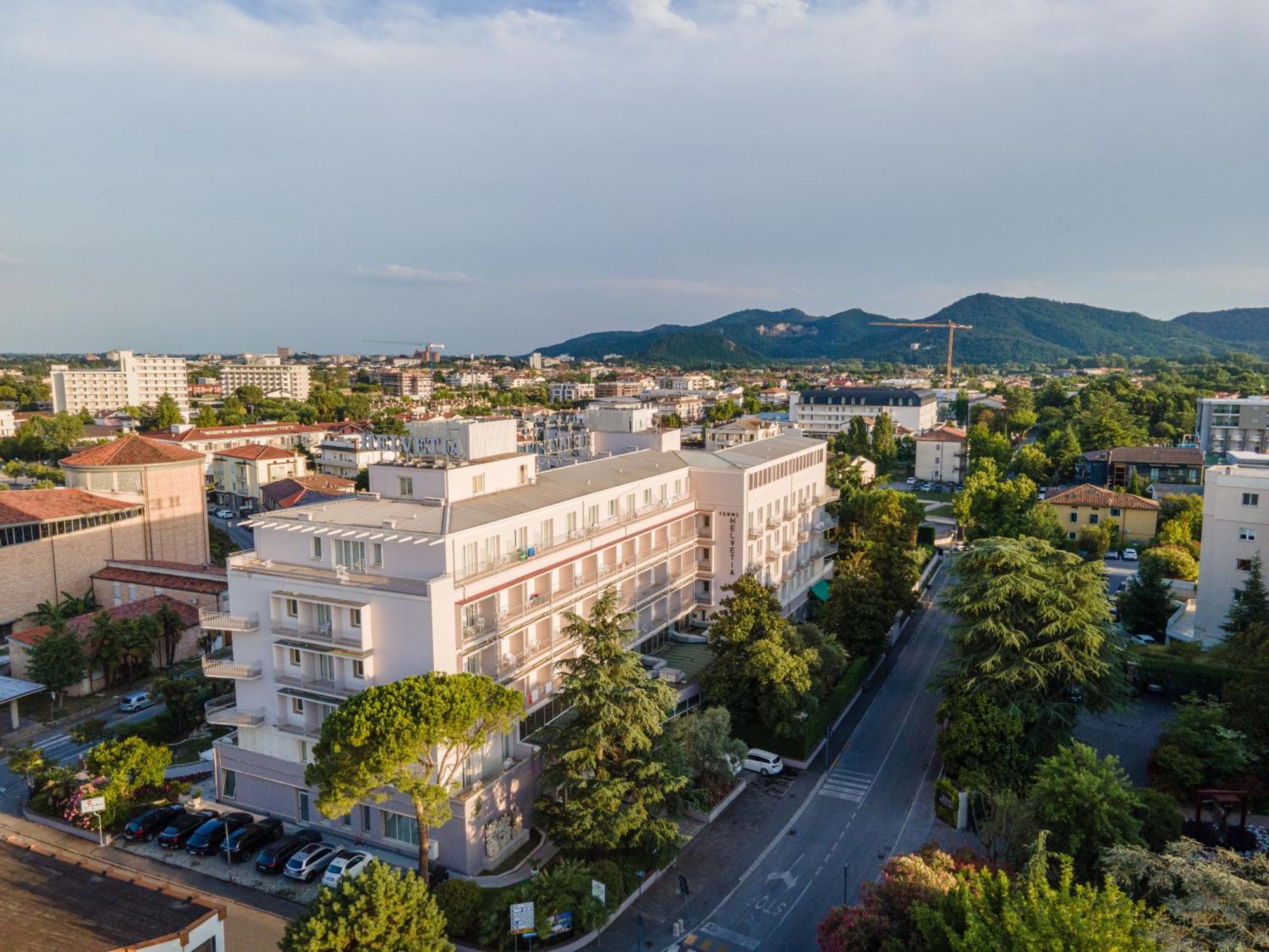 אבנו טרמה Hotel Terme Helvetia מראה חיצוני תמונה