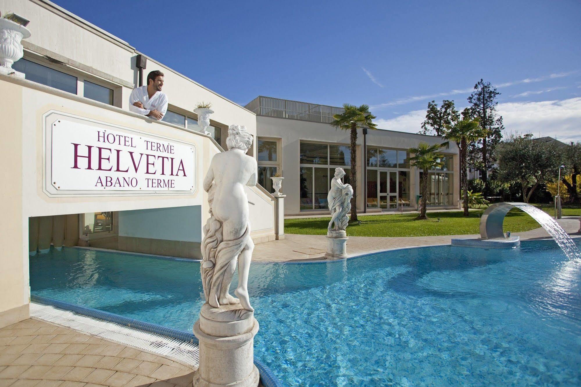 אבנו טרמה Hotel Terme Helvetia מראה חיצוני תמונה