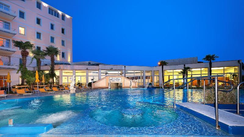 אבנו טרמה Hotel Terme Helvetia מראה חיצוני תמונה